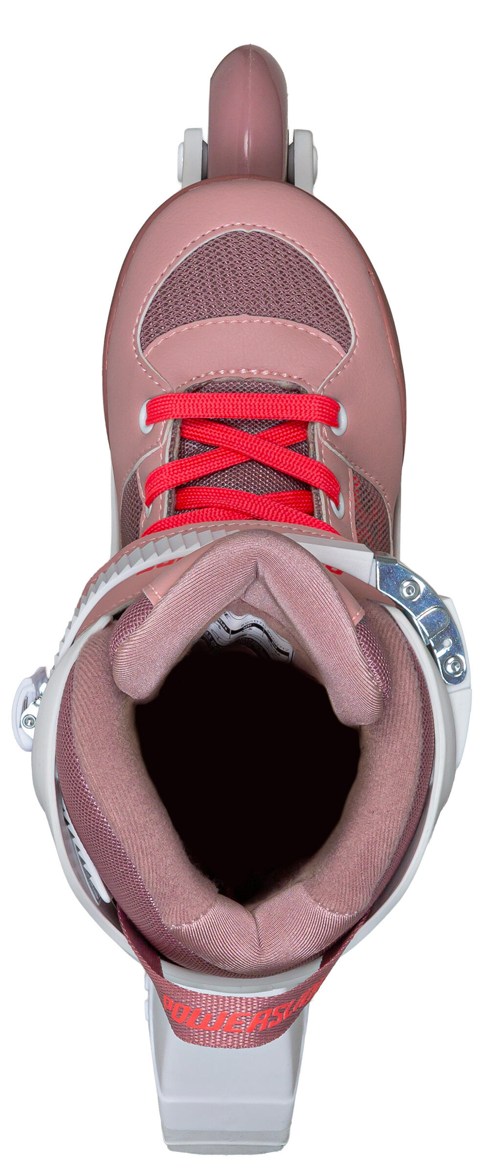 Patins em linha Powerslide Rocket, cor malva pálida ajustável. 4/6