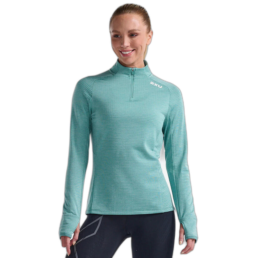 Women's long-sleeve 1/4 zip active top 2XU Ignition