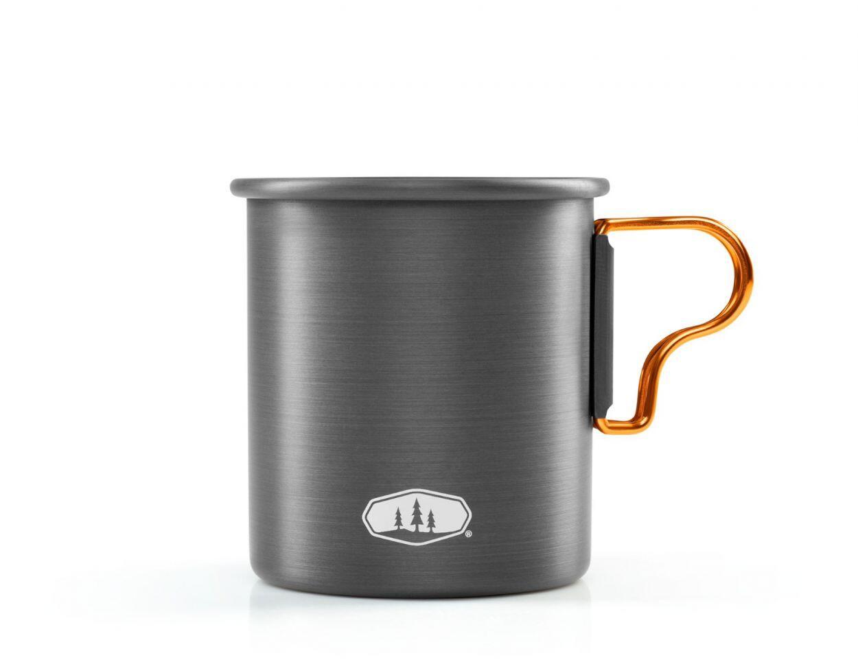 Gobelet Halulite GSI Outdoors Aluminium, eloxiert, 414 ml, leicht, faltbar. 4/5