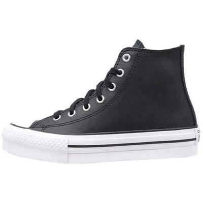 Scarpa per bambina Converse All Star Lift Platform Nero