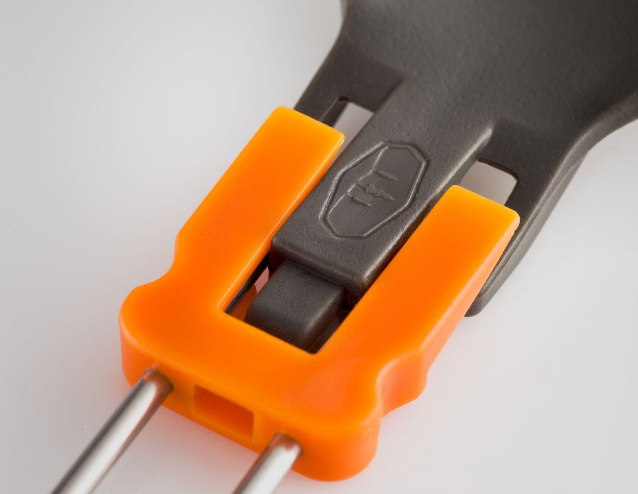Faltbarer Foon GSI Outdoors biegsam 2-in-1 orange 4/5