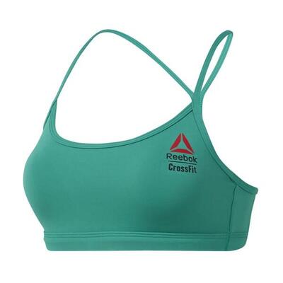 TOP SPORTIVO CROSSFIT DY8384 RC SKINNY BRA VERDE