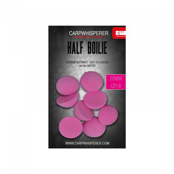 Carp Whisperer - Demi-bouillette - Diamètre : 20 mm - Couleur : Rose 1/1