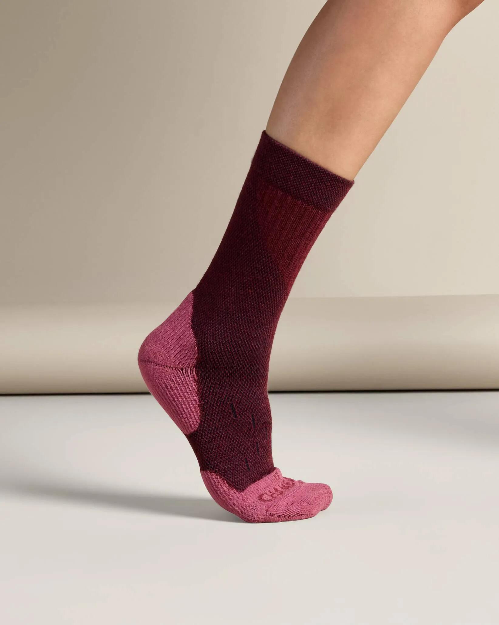 Chaussettes Iris Low Le Chameau Rouges - M 3/4