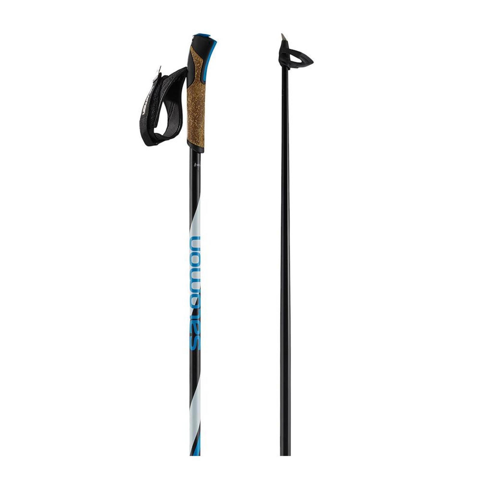 Salomon - Batons De Ski Nordique R 60 Click Homme - Bâton De Ski - Noir - 160 Cm - Decathlon
