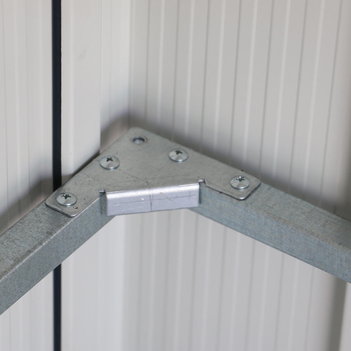 Caseta cobertizo Colossus 10×8 metal gris antracita 6/7