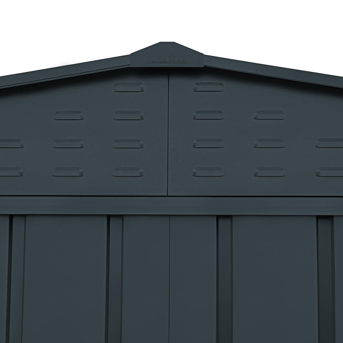 Caseta cobertizo Colossus 10×8 metal gris antracita 7/7