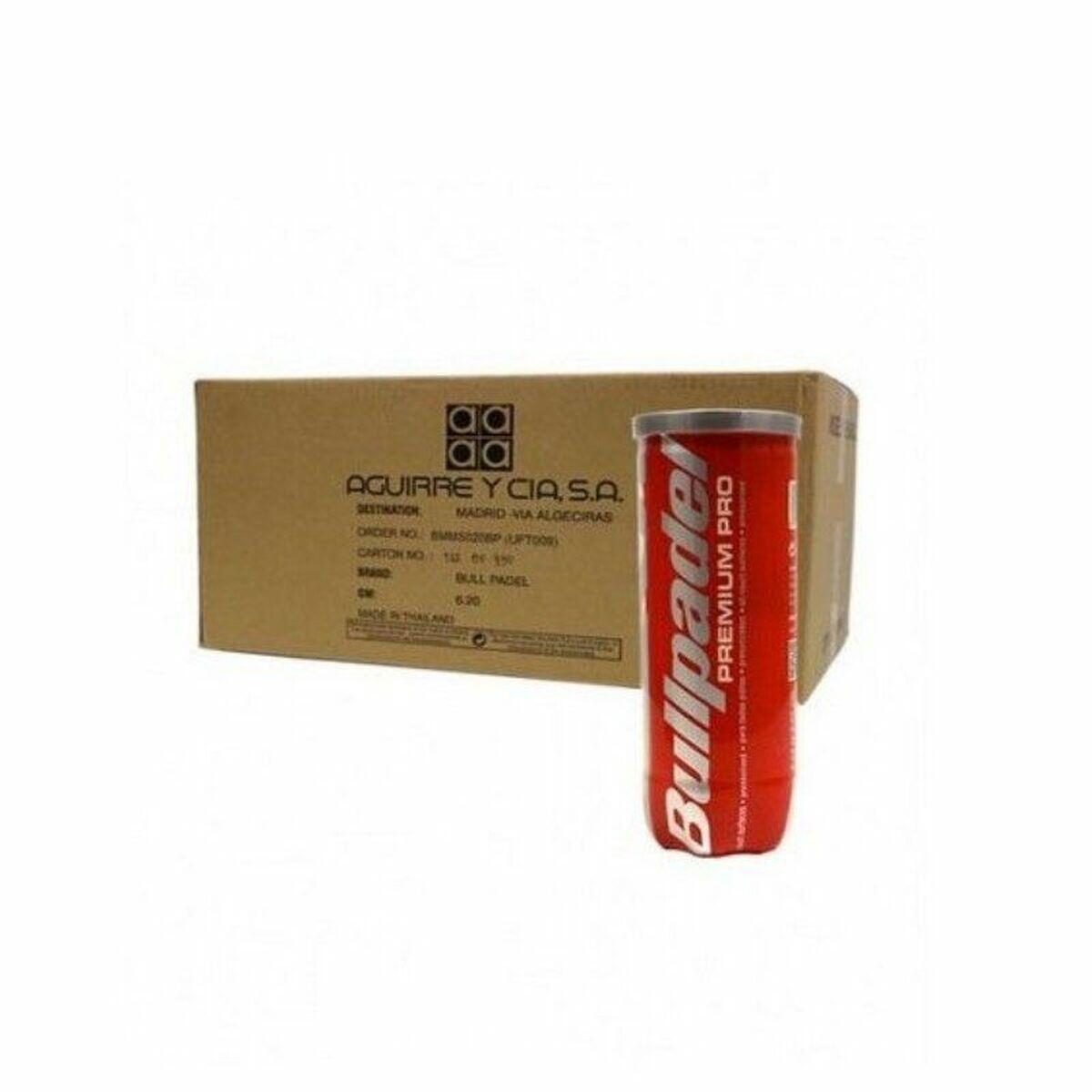 Carton Avec 24 Boites Bullpadel Premium Pro 3/4