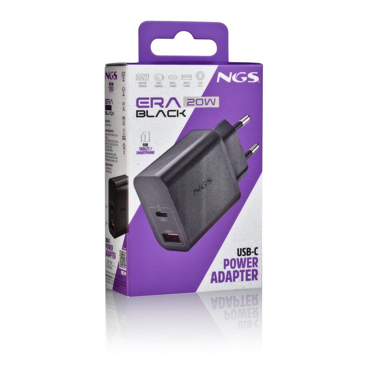 Laptopladekabel NGS ERA20WBLACK EU-Stecker 5/5