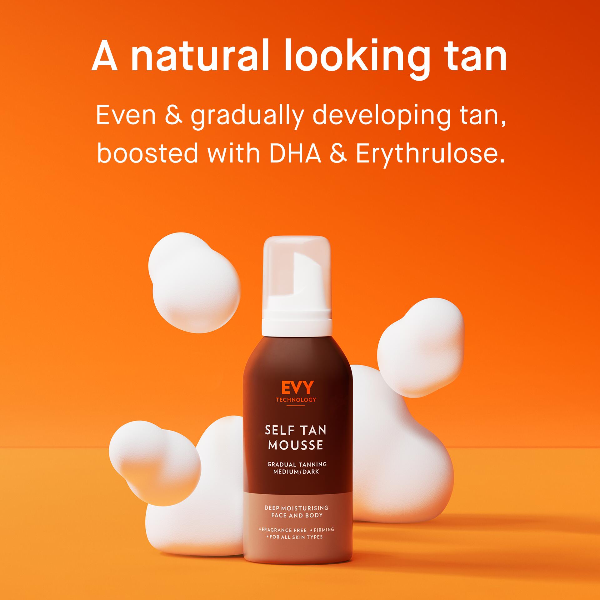 EVY Zelfbruiner Mousse Medium/Dark – 150 ml 2/7