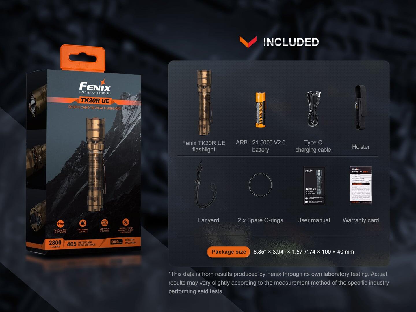 Taschenlampe TK20R UE  - 2800 lm 7/7