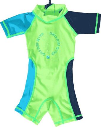 Message Girls - Shorty SPF 50+ S/S Lycra Surf Bébé