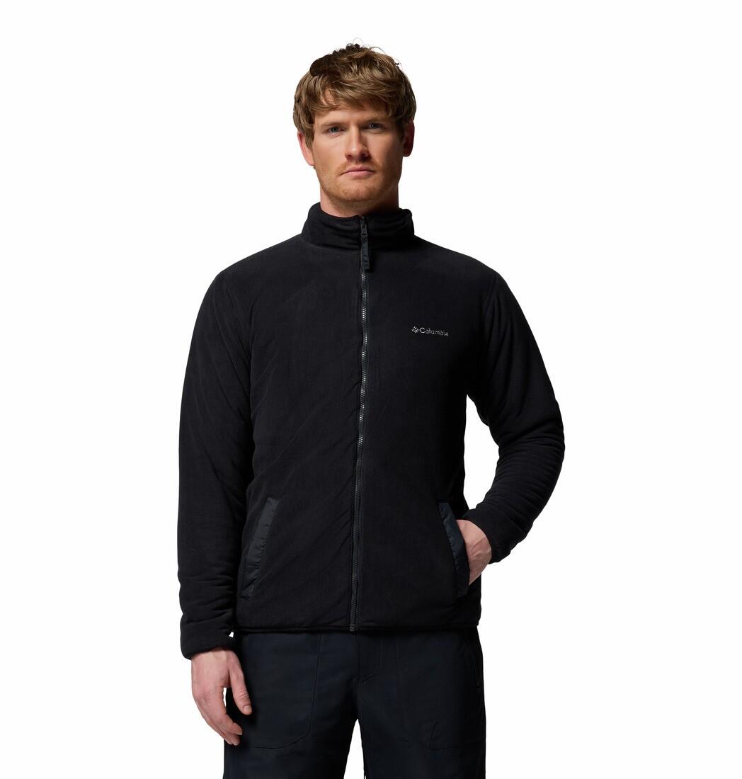 Veste Polaire Columbia "WINTER PASS REVERSIBLE FLEECE" S Noir 3/7