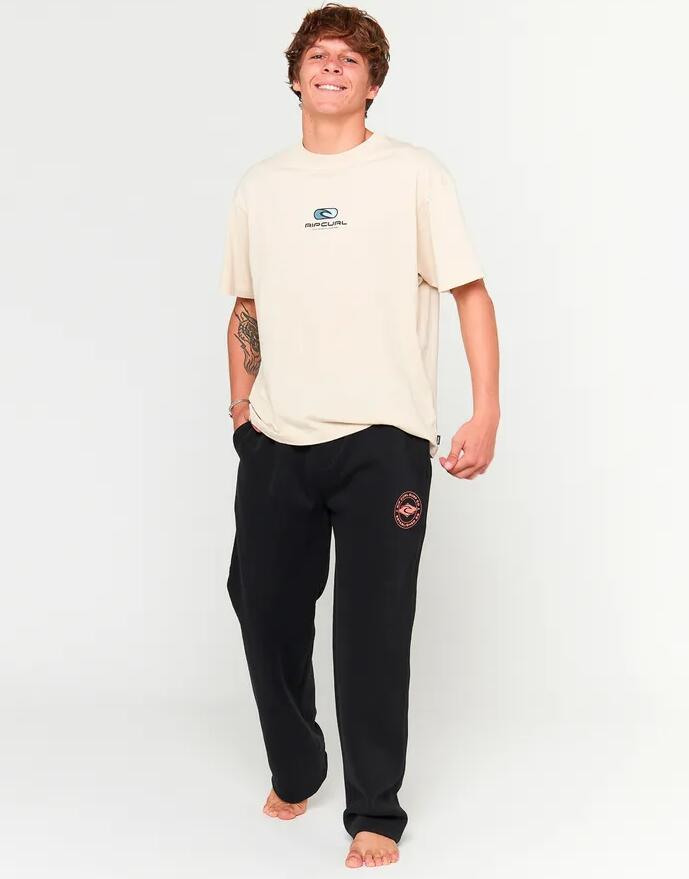 Pantalon de Sport Homme Rip Curl "STAPLER TRACKPANT" M Noir 5/5