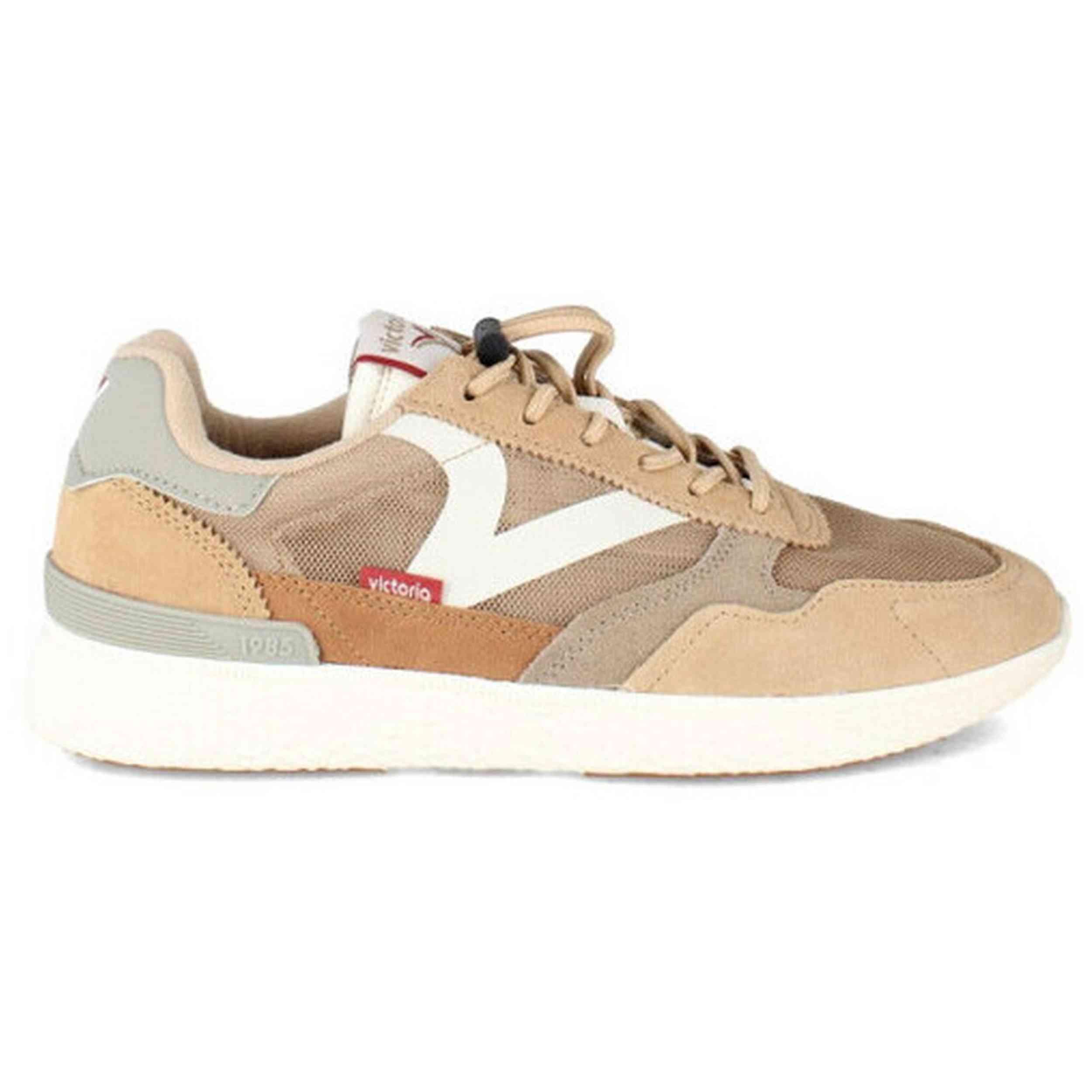 Zapatillas Victoria modelo 8805102-BEIGE para hombre 2/5