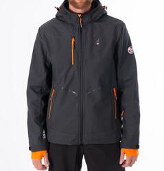 Softshell Imperméable de Randonnée Homme Aulp "Cyrus" 2XL Gris