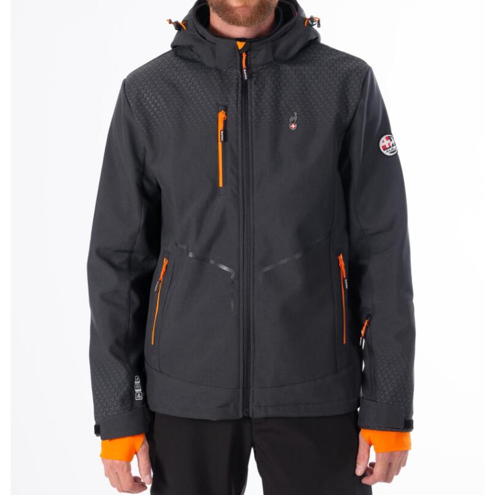 Aulp - Softshell Imperméable De Randonnée Homme Aulp "cyrus" S Gris - Veste - Gris - Decathlon