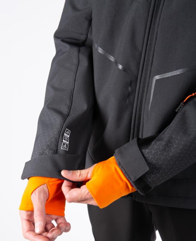 Softshell Imperméable de Randonnée Homme Aulp "Cyrus" 2XL Gris 4/7