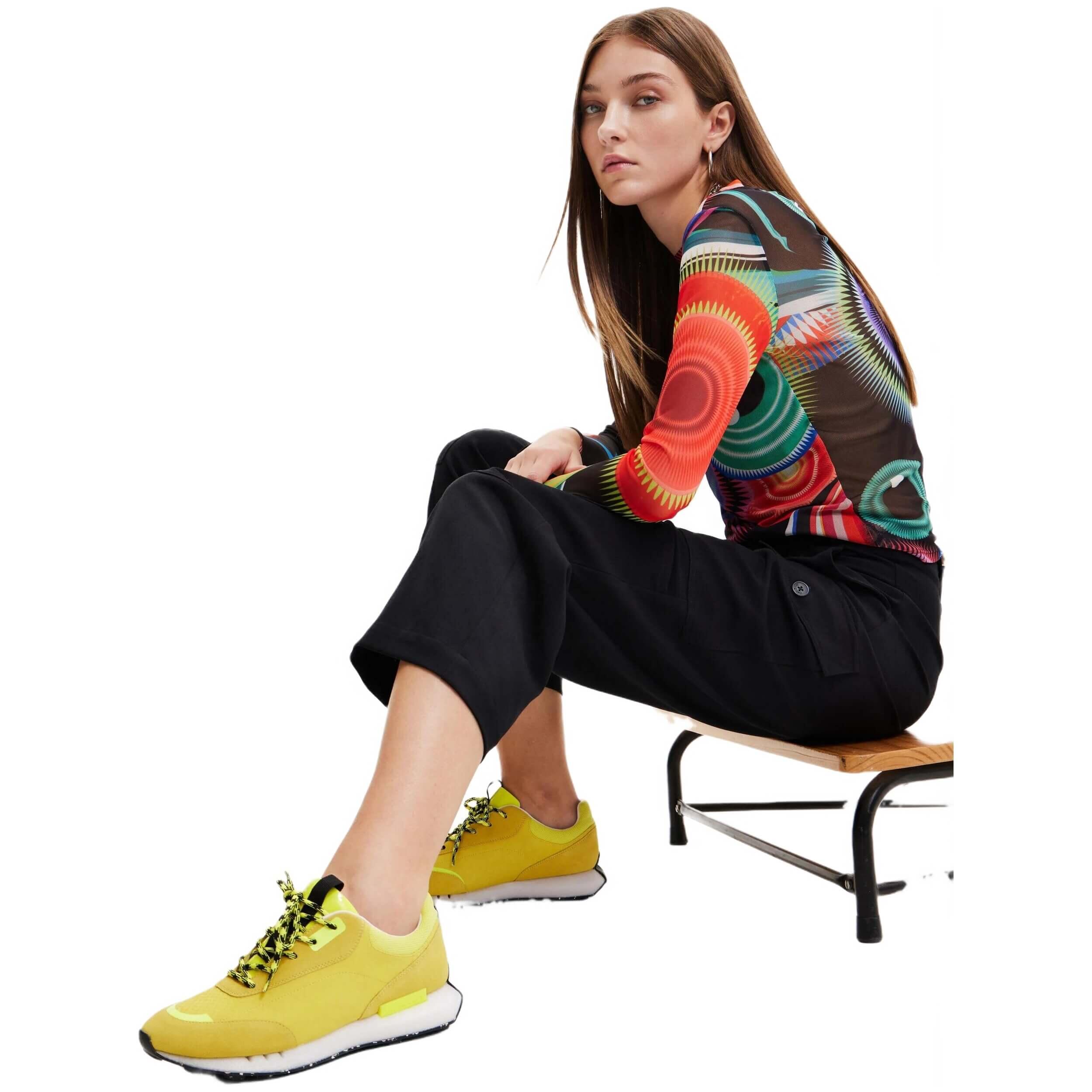 Zapatillas Desigual modelo 22WSKP32-8023 para mujer 2/5
