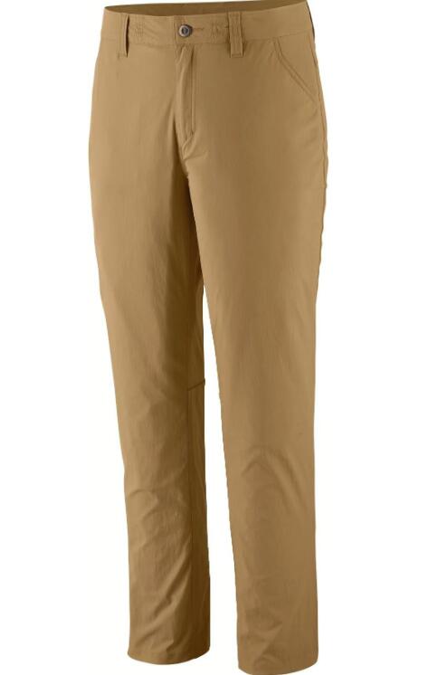 Pantalon Respirant Patagonia "Women's Quandary Pants - Regular" Beige 10 3/3