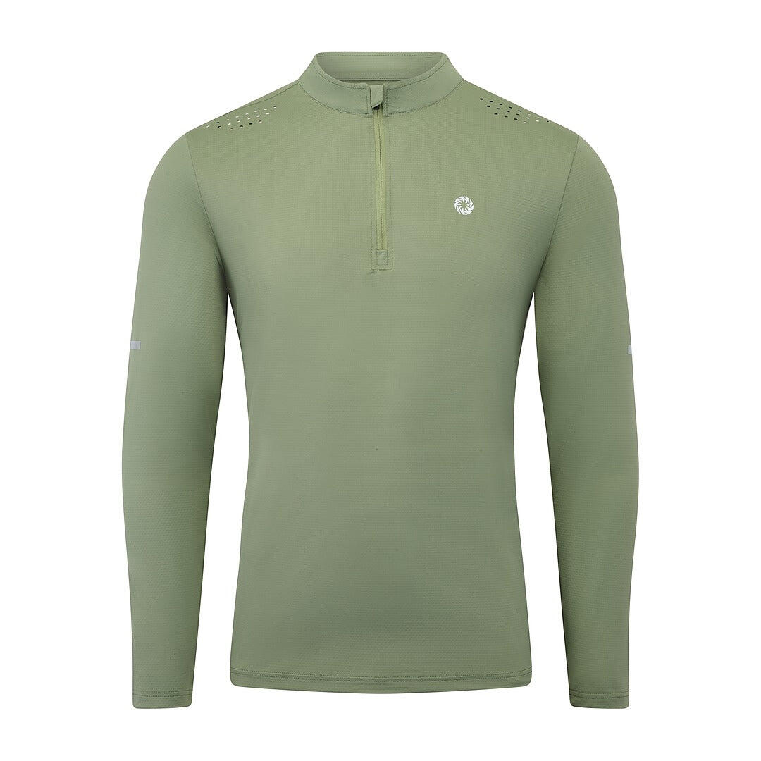 Mens Essential Half Zip Performance Sweatshirt | Decathlon