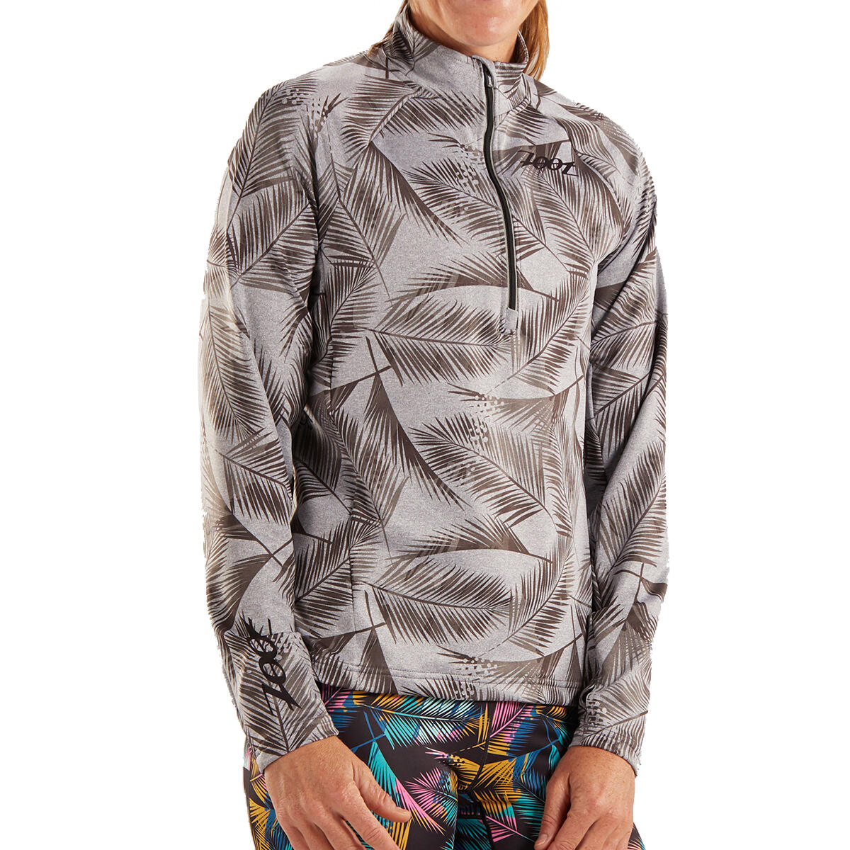 Kurzarm Trikot Damen Sport Laufen Half-Zip Style Ali'i 2019 ZOOT 3/7