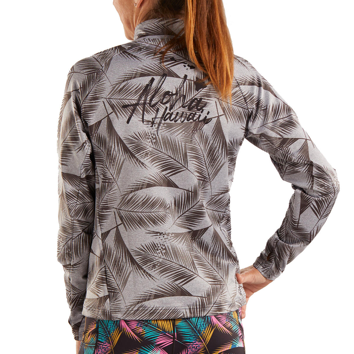 Kurzarm Trikot Damen Sport Laufen Half-Zip Style Ali'i 2019 ZOOT 2/7