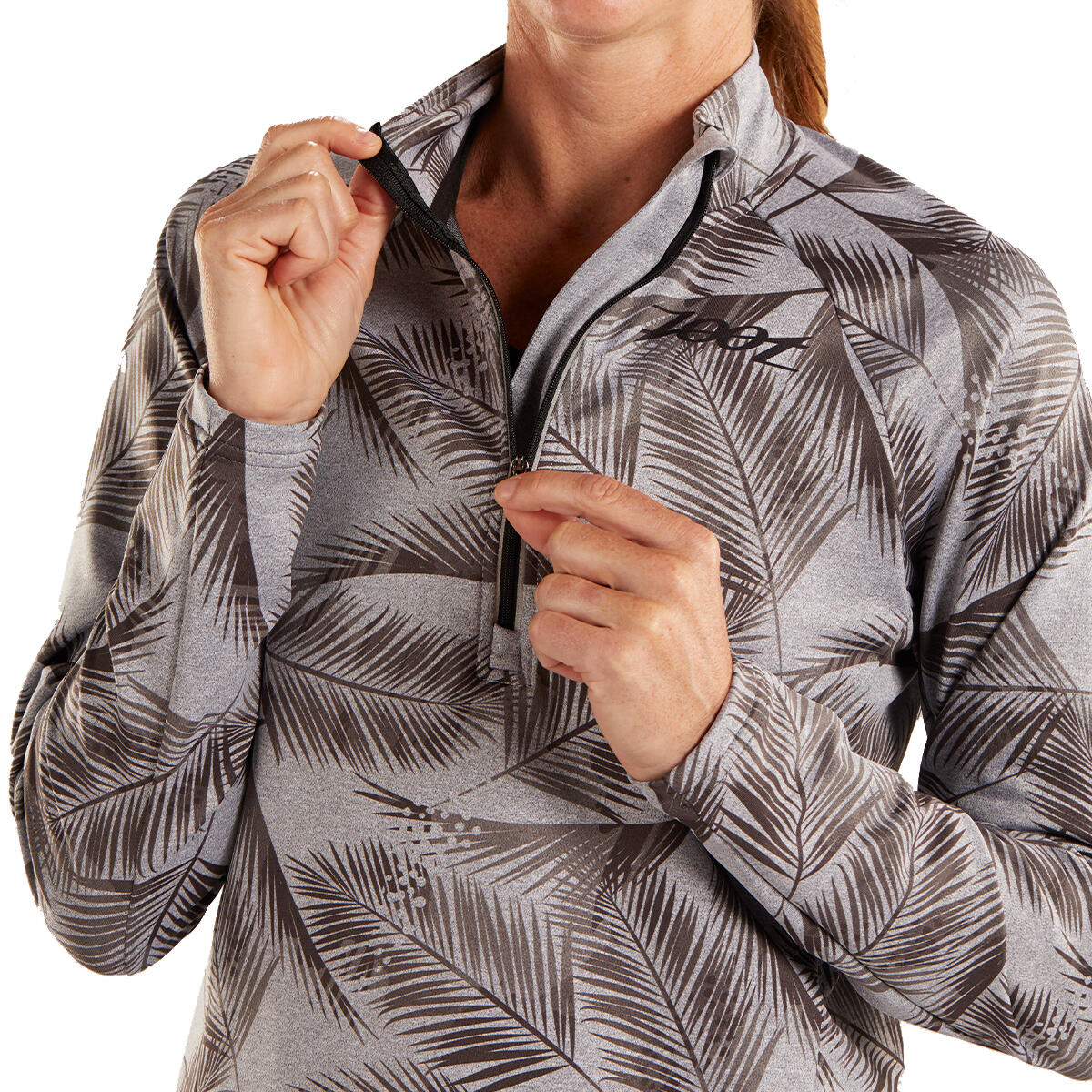 Kurzarm Trikot Damen Sport Laufen Half-Zip Style Ali'i 2019 ZOOT 5/7