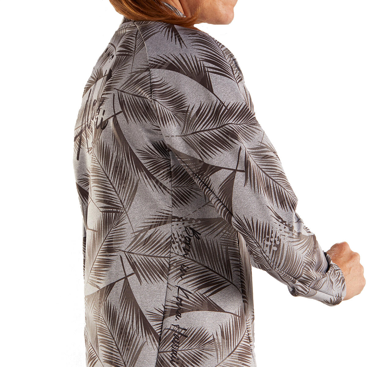 Kurzarm Trikot Damen Sport Laufen Half-Zip Style Ali'i 2019 ZOOT 4/7