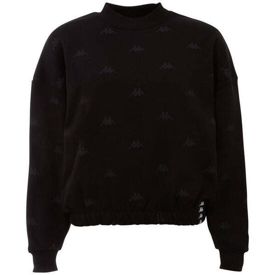 Sweat-shirt femme Kappa Ignara noir