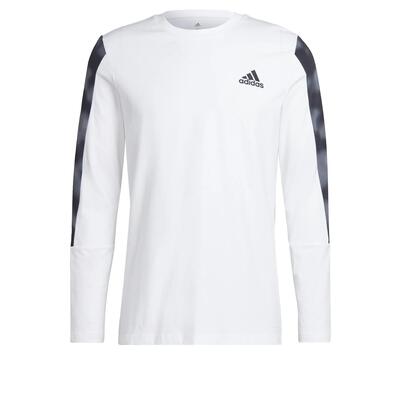 T-shirt met lange mouwen en camouflageprint adidas essentials