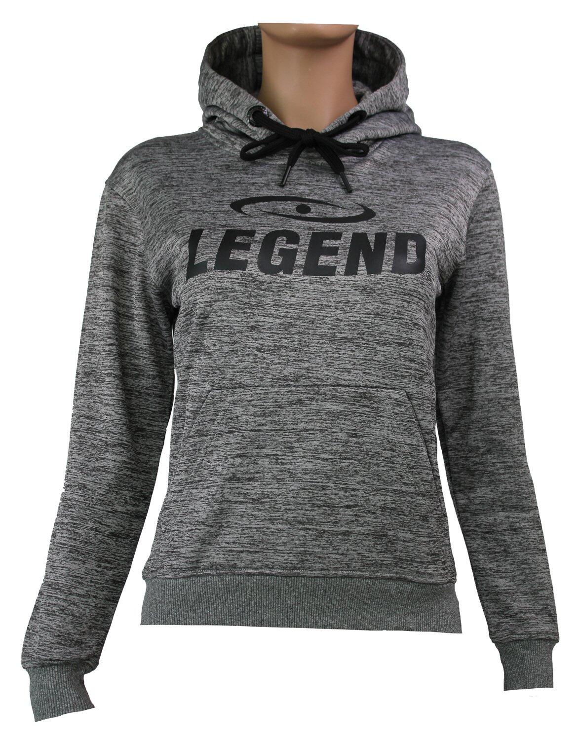 Hoodie Kids/Volwassenen Grijs SlimFit Polyester Fitness en Hardlopen 5/5