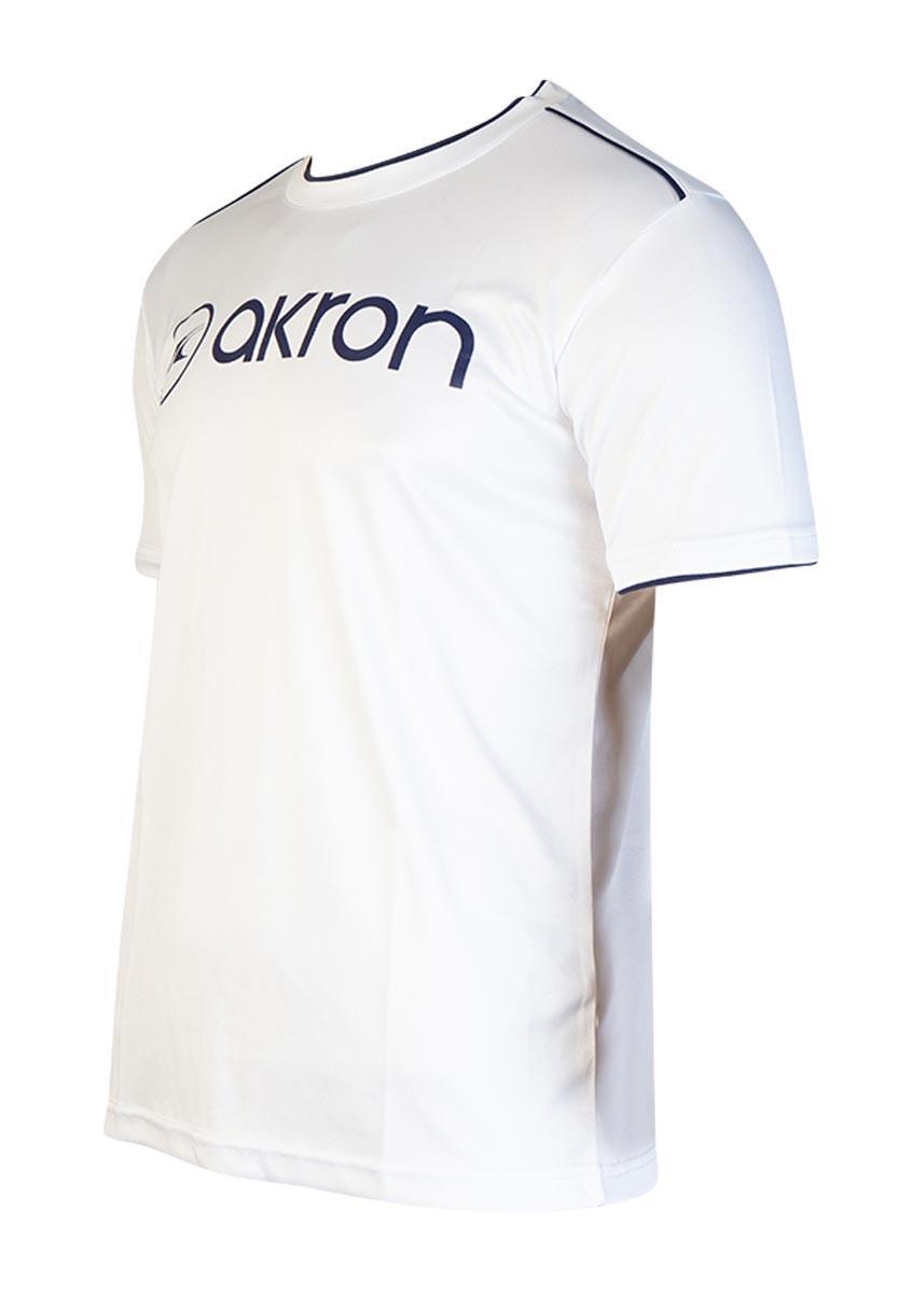 Maglietta tecnica Akron Denis - Bianco/Blu navy - Taglia XXL 4/4