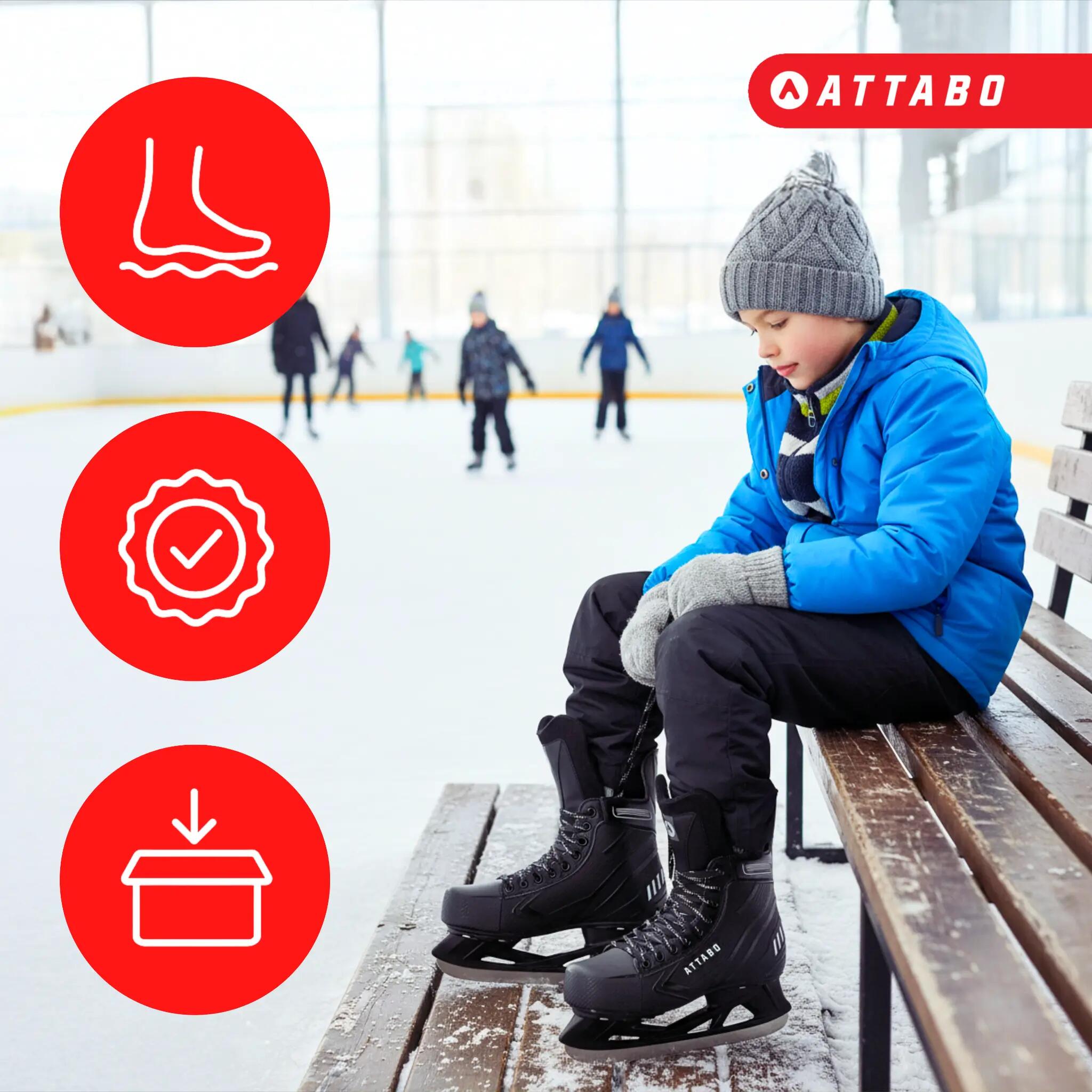 Kinder-Hockeyschlittschuhe ATTABO Frazer II 3/7
