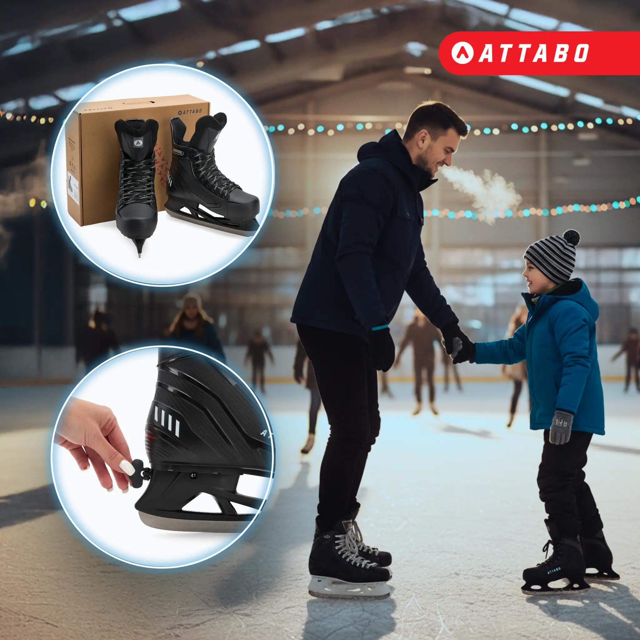 Kinder-Hockeyschlittschuhe ATTABO Frazer II 6/7