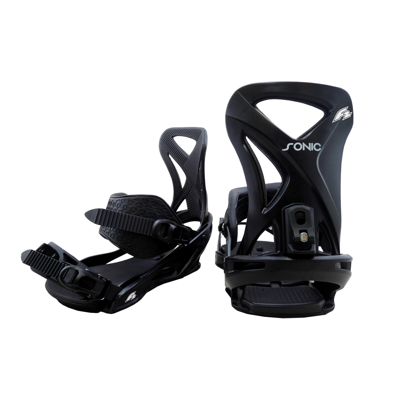 F2 Set Snowboard Blackdeck Schwarz 147cm + Sonic Pro Bindung M 5/5