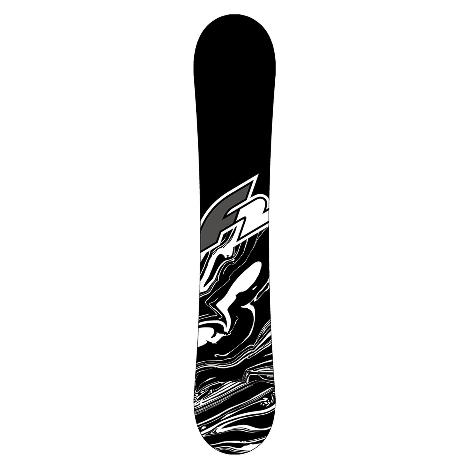 F2 Set Snowboard Blackdeck Schwarz 147cm + Sonic Pro Bindung M 4/5