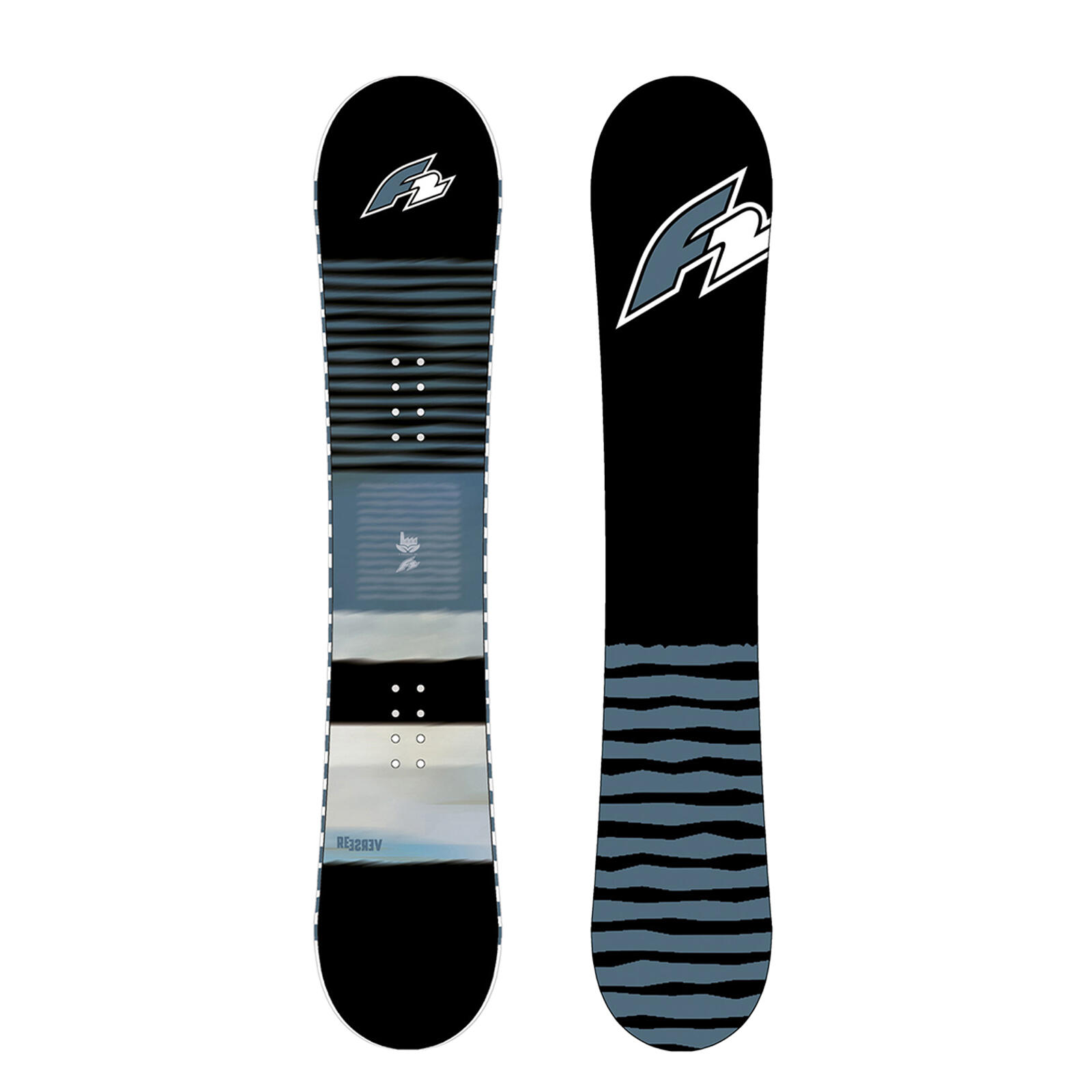 F2 Set Snowboard Reverse Blau 154cm + Sonic Pro Bindung L 2/5