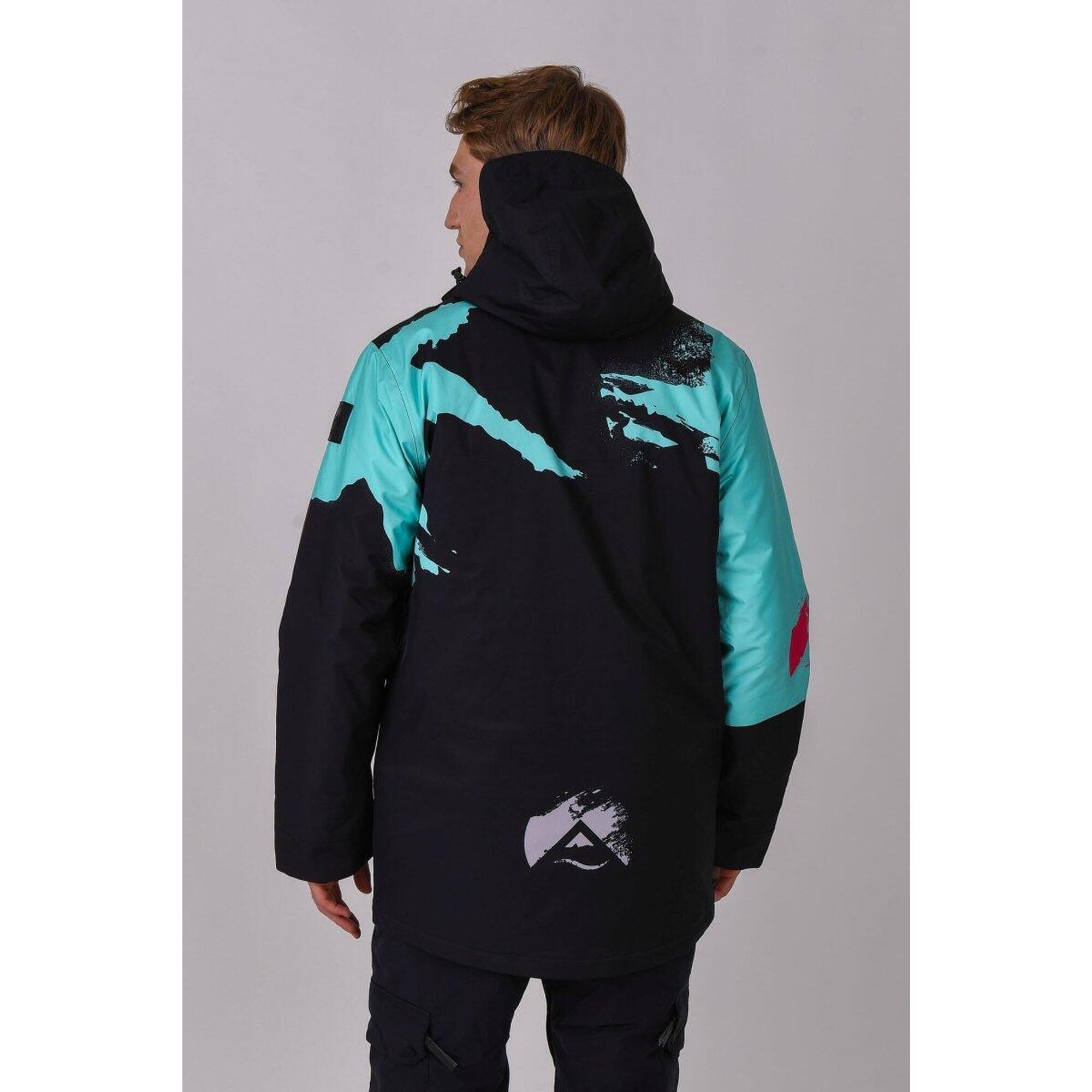 Afterparty Jacket Black & Mint Men's