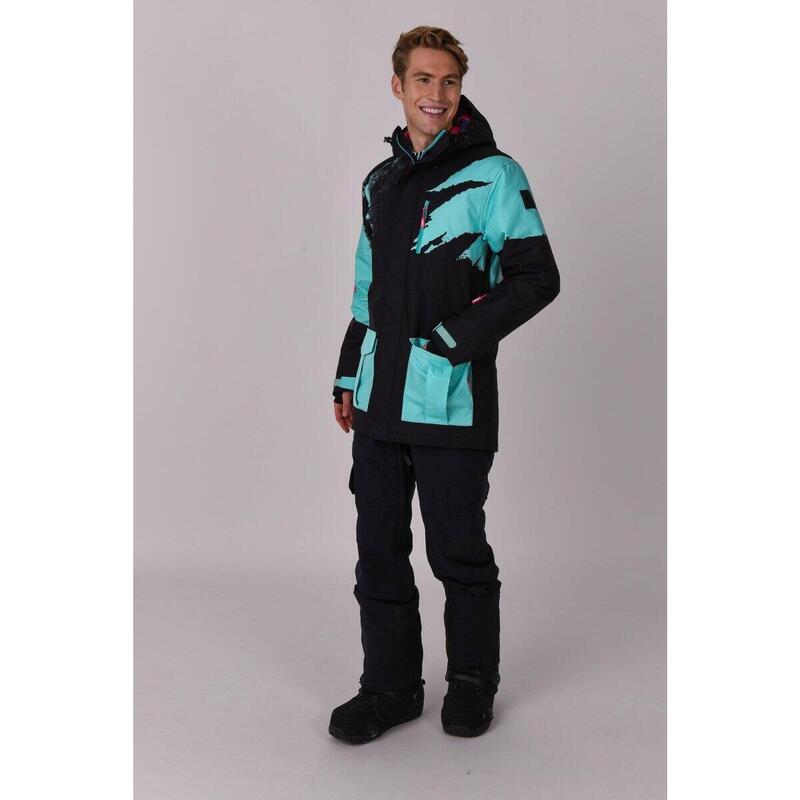 Afterparty Jacket Black & Mint Men's