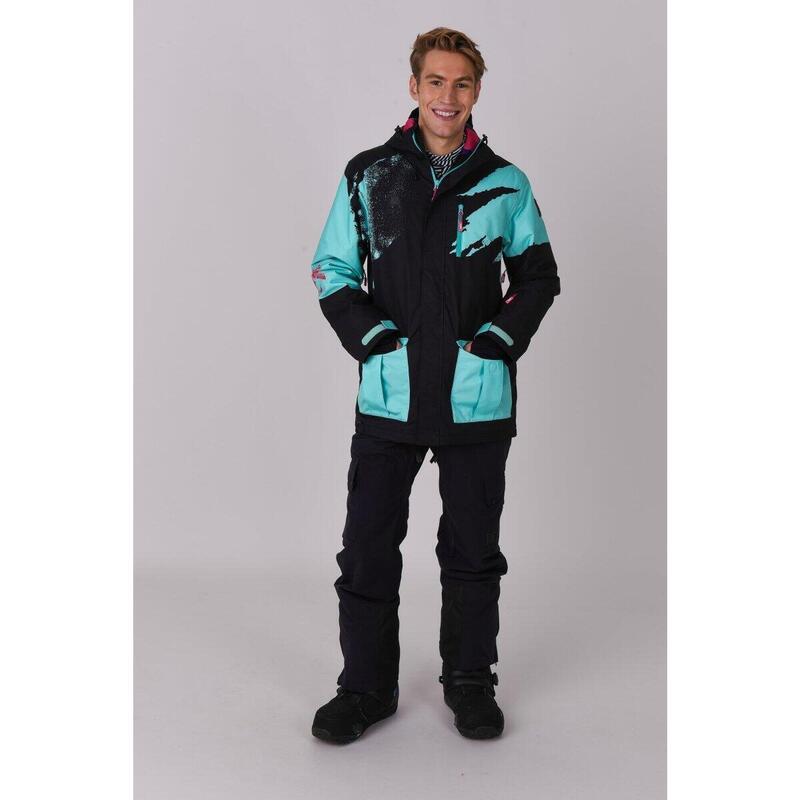 Afterparty Jacket Black & Mint Men's