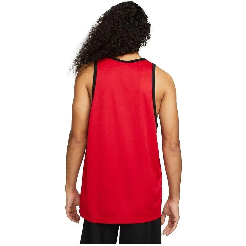 Onderhemd Nike Dri-FIT Basketball Crossover Jersey, Rood, Mannen 2/4