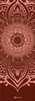 Intensives Rost Sonnenuhr Schichten Yogamatte 5mm