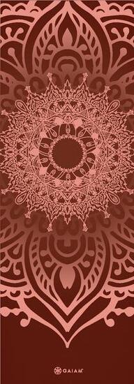 Intensives Rost Sonnenuhr Schichten Yogamatte 5mm