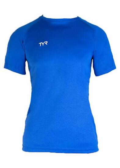 T-shirt technique TYR pour enfant - Bleu roi - Taille M