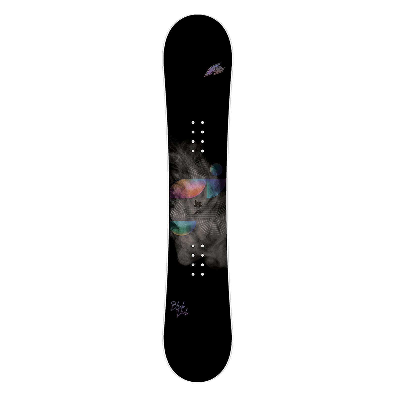 F2 Set Damen Snowboard Blackdeck Schwarz 139cm + Sonic Pro Bindung M 3/5