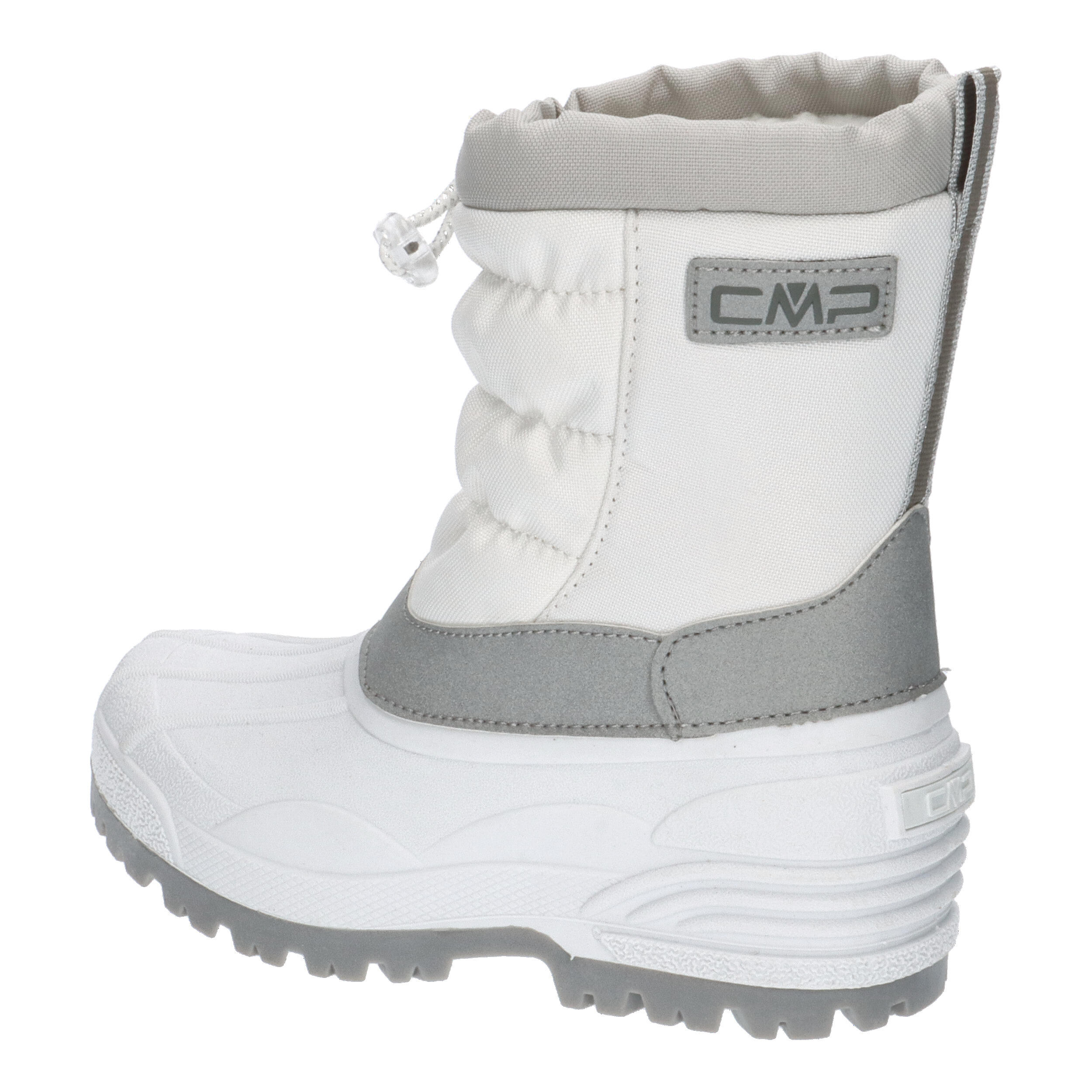 Bottes de neige junior CMP Hanki 3.0 Snowboots blanc 3/7