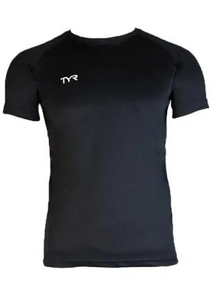 T-shirt technique TYR pour adultes - Noir - Taille XL