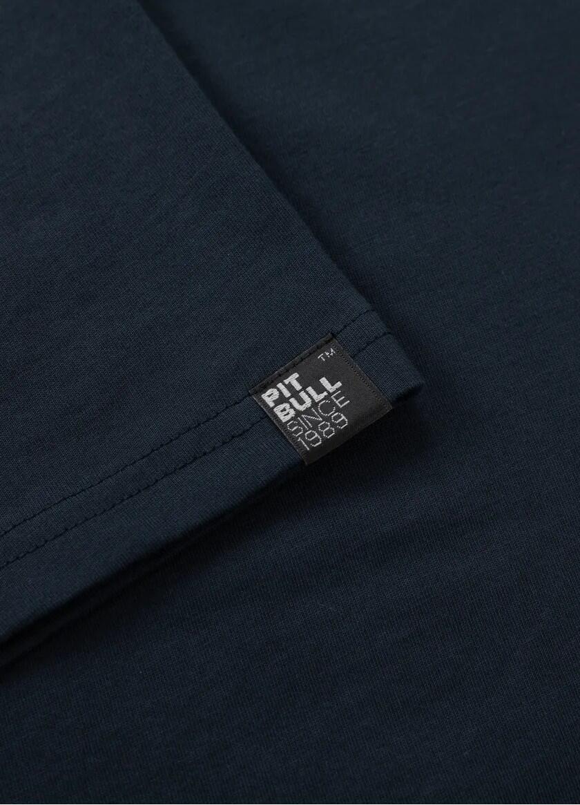 Pitbull T-shirt bawełniany Hilltop Granatowy 7/7
