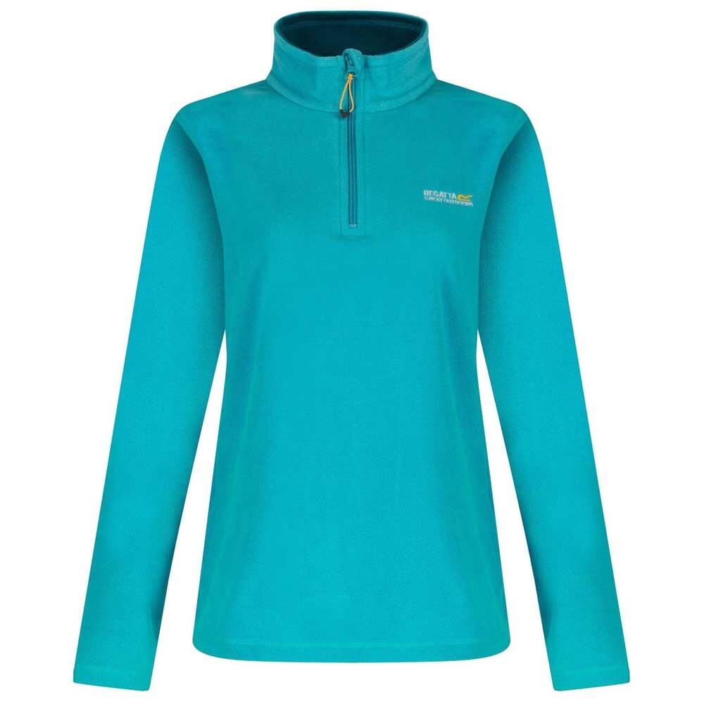 REGATTA Great Outdoors Womens/Ladies Sweetheart 1/4 Zip Fleece Top (Atlantis/Deep Lake)